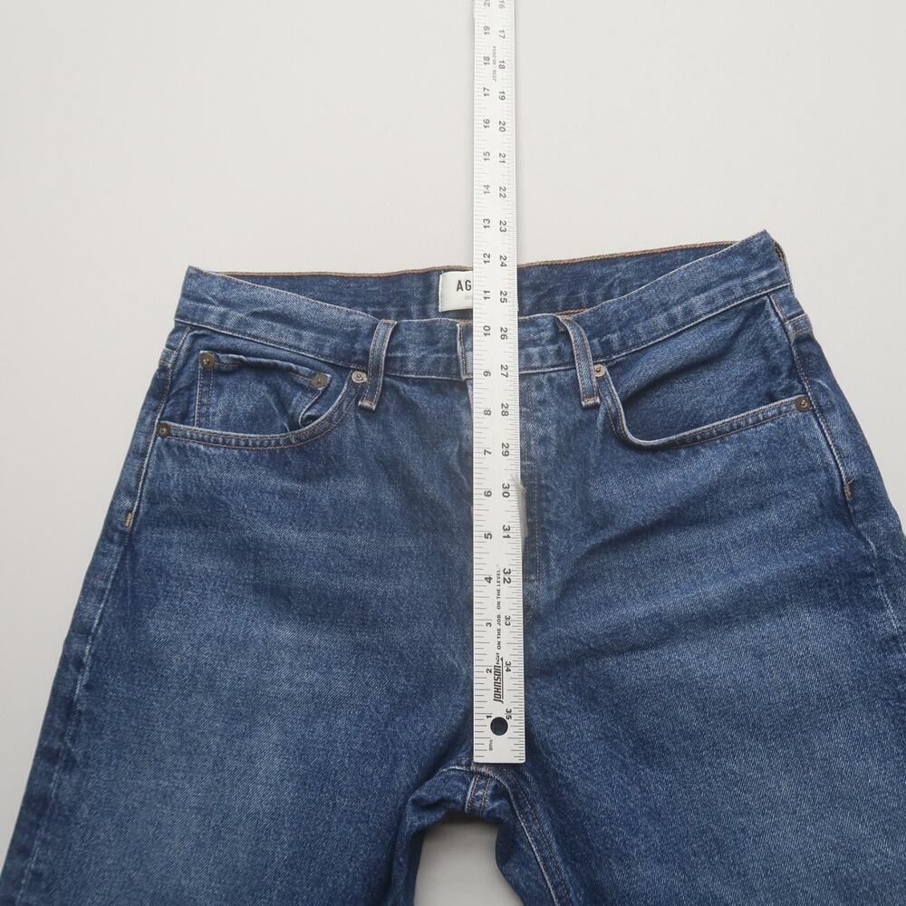 AGOLDE Parker Long Low Slung Vintage Straight Jeans in Placebo 27 - Picture 13 of 14